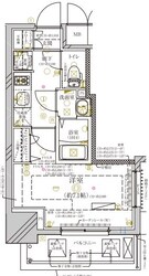 ディアレイシャス金山の物件間取画像